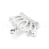 Alloy Rhinestone Pendants FIND-U026-19P-2