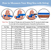  12Pcs 6 Size 201 Stainless Steel Grooved Finger Ring Settings RJEW-TA0001-06EB-7