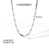 Stylish Stainless Steel Handmade Link Chain Necklaces for Unisex TO1723-2-2