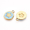304 Stainless Steel Pendants STAS-N108-05B-G-2