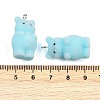 Flocky Resin Pendants FIND-A052-05B-3
