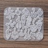 Pendant Silicone Molds AJEW-S041-03A-4