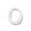 Spray Painted Alloy Spring Gate Rings AJEW-C035-01D-1