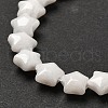 Natural White Jade Beads Strands G-Z080-A23-8mm-4