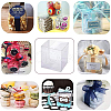 BENECREAT 15Pcs Rectangle Transparent Plastic PVC Box Gift Packaging CON-BC0002-21A-7