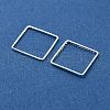 Brass Beads Frames KK-M288-01S-E-2