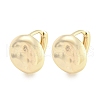 Brass Hoop Earrings EJEW-S228-05G-1