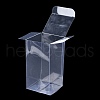 Rectangle Transparent Plastic PVC Box Gift Packaging CON-F013-01D-3