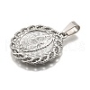 304 Stainless Steel Pendants STAS-B086-10D-P-2