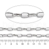 304 Stainless Steel Textured Cable Chains STAS-P386-10P-2