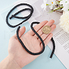 GOMAKERER 2 Strands Natural Lava Rock Beads Strands G-GO0001-53-5
