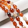 Natural Red Agate Beads Strands G-B106-A22-02-1