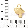 Brass Micro Pave Clear Cubic Zirconia Enamel Pendants KK-I276-26G-02-3