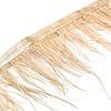 2Pcs 2 Colors Fashion Ostrich Feather Trimming DIY-XCP0002-78-3