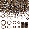   360Pcs 4 Styles Alloy Jump Rings KK-PH0010-13AB-1