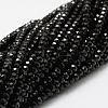 Natural Spinel Bead Strands G-P271-3mm-14-2