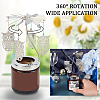 Stainless Steel Rotating Tealight Candle Holder DIY-WH0021-42P-02-3