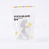 12/0 Grade A Transparent Silver Lined Round Glass Seed Beads X-SEED-A022-F12-34-3