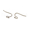 Brass Earring Hooks for Earring Designs X-KK-M142-01AB-RS-2