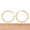 304 Stainless Steel Hoop Earrings EJEW-S250-01C-G-5