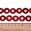 Spray Painted Natural Freshwater Shell Beads Strands SHEL-T020-16-4