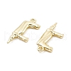Rack Plating Alloy Pendants PALLOY-K003-07LG-3