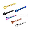 304 Stainless Steel Round Ball Nose Bone Rings WG2C4E4-03-5