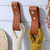 Imitation Leather Belt Bullwhip Holder AJEW-WH20003-10-4