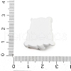 Opaque Panda Resin Cabochons CRES-P037-02A-3
