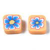 Handmade Polymer Clay Beads CLAY-N008-034F-2