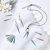  20Pcs Rainbow Color Alloy Pendants FIND-NB0002-28-2