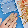 Beebeecraft 2 Pairs 925 Sterling Silver Hoop Earring Finddings STER-BBC0007-13-3