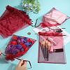 SOFPLATE 30pcs Large Organza Pouches Portable Shoes Bag Travel Storage Drawstring Bags OP-SP0001-03A-04-3