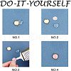 Unicraftale DIY 304 Stainless Steel Link Connector Making Kits DIY-UN0001-74P-4