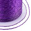 Polyester Braided Metallic Thread OCOR-I007-B-12-3
