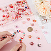 Unicraftale 2Set 2 Colors Acrylic & Resin & Polymer Clay Rhinestone European Beads FIND-UN0015-83-2