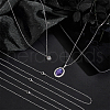 304 Stainless Steel Cable Chain Necklaces NJEW-UN0001-45P-2