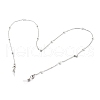 304 Stainless Steel Cable Chain Necklaces AJEW-EH00377-02-1