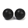 Natural Lava Rock Sphere Beads G-I367-07S-1