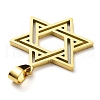 304 Stainless Steel Pendants STAS-D036-04G-2