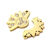 Valentine's Day 304 Stainless Steel Pendants STAS-H235-05G-2
