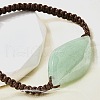 Natural Gemstone Beads Braided Bead Bracelets BJEW-Q070-01-4