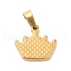 304 Stainless Steel Pendants STAS-I200-02-2
