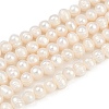 Natural Cultured Freshwater Pearl Beads Strands PEAR-I007-07Y-08A-2