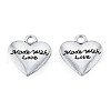 Tibetan Style Alloy Pendants TIBEP-N012-14-1