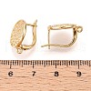 Brass Hoop Earring Finding KK-N261-33G-3