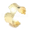 Brass Cuff Bangles for Women BJEW-A038-01B-G-4