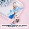 Transparent Glass Globe Pendant Sets GLAA-TA0003-01-16