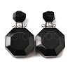 Natural Mixed Stone Perfume Bottle Pendants G-L623-13P-2