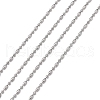 Tarnish Resistant 304 Stainless Steel Ball Chains CHS-A002G-1.5mm-1